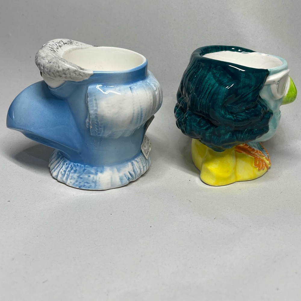 VTG 70s TasteSetter Jim Henson’s Muppets Sam Eagle & Zoot the Sax egg cups (2ct) - Picture 2 of 12